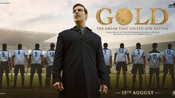 Akshay Kumar shares new poster of 'Gold'! Akshay Kumar shares new poster of 'Gold'!