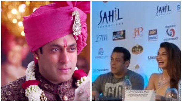 Salman flirts with a journo, almost proposing to her when she asked the famous 'Marriage question'! Salman flirts with a journo, almost proposing to her when she asked the famous 'Marriage question'!