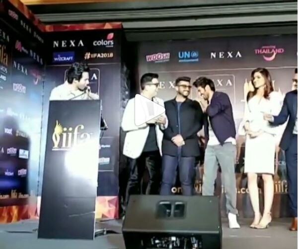 IIFA 2018 Press Conference VIDEO: Varun Dhawan takes a DIG at Kartik Aaryan but here's the truth! IIFA 2018 Press Conference VIDEO: Varun Dhawan takes a DIG at Kartik Aaryan but here's the truth!