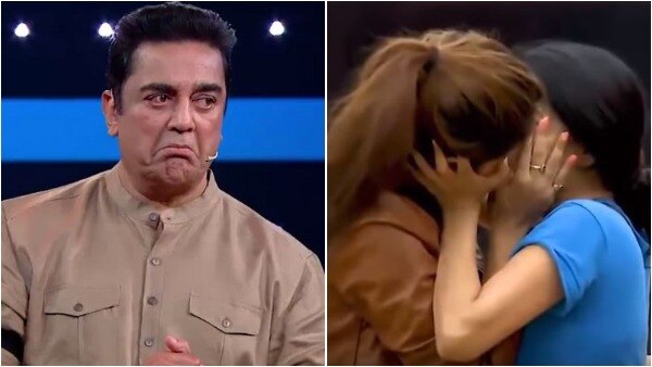 Bigg Boss Tamil 2: Janani Iyer- Aishwarya Dutta LOCK lips on Kamal Haasan’s show (VIDEO INSIDE) Bigg Boss Tamil 2: Janani Iyer- Aishwarya Dutta LOCK lips on Kamal Haasan’s show (VIDEO INSIDE)