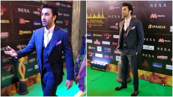 Ranbir Kapoor looks dashing as always at 'IIFA 2018' green carpet! Ranbir Kapoor looks dashing as always at 'IIFA 2018' green carpet!