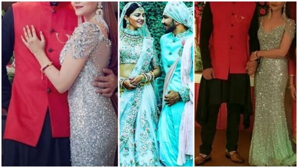 Newlyweds Rubina Dilaik & Abhinav Shukla look perfect together at Ludhiana reception! Newlyweds Rubina Dilaik & Abhinav Shukla look perfect together at Ludhiana reception!