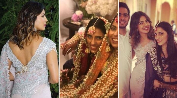 IN PICS: Priyanka Chopra looks gorgeous in a white sari at Mukesh Ambani's son Akash and Shloka's Mehendi ceremony! IN PICS: Priyanka Chopra looks gorgeous in a white sari at Mukesh Ambani's son Akash and Shloka's Mehendi ceremony!