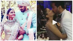 Rubina & Abhinav's kiss at their Mumbai reception is TOO ROMANTIC!