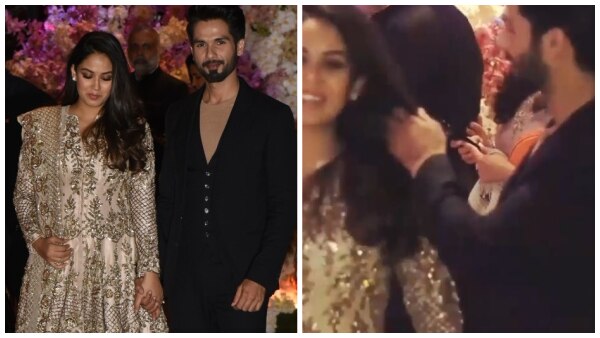 Shahid plays a perfect hubby to pregnant wife Mira at Akash-Shloka Engagement Party! Shahid plays a perfect hubby to pregnant wife Mira at Akash-Shloka Engagement Party!