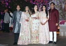PICS: Sara Ali Khan, Sachin's daughter-Sara Tendulkar, Big B's granddaughters- Navya Nanda & Aaradhya, SRK'son- Aryan and other STAR KIDS rule Ambani's bash!