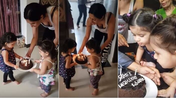 WATCH: TV actor Karanvir Bohra's TWIN BABIES celebrating their grandfather's birthday is the CUTEST thing you will see today! WATCH: TV actor Karanvir Bohra's TWIN BABIES celebrating their grandfather's birthday is the CUTEST thing you will see today!