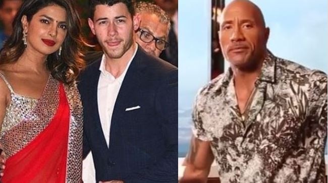 WHAT! Priyanka Chopra's Baywatch co-star Dwayne Johnson played CUPID between her and Nick Jonas! WHAT! Priyanka Chopra's Baywatch co-star Dwayne Johnson played CUPID between her and Nick Jonas!