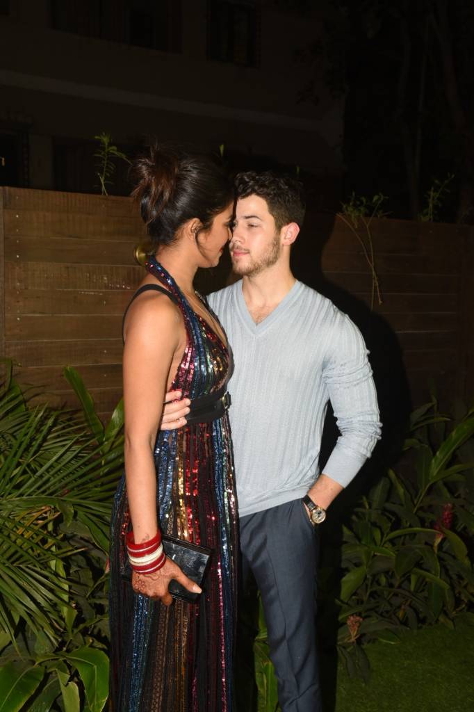 PICS: Priyanka Chopra stuns in a shimmery outfit as she attends an app launch event with hubby Nick Jonas!