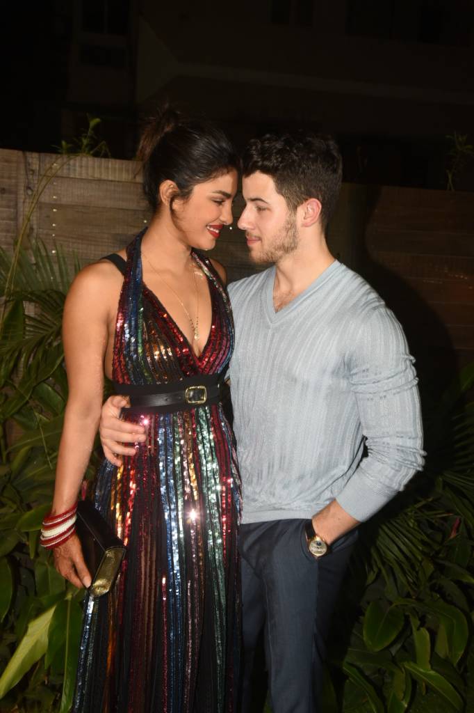 PICS: Priyanka Chopra stuns in a shimmery outfit as she attends an app launch event with hubby Nick Jonas!