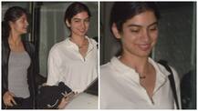 In Pics: Sridevi's daughter Khushi Kapoor spotted with a friend at uncle Sanjay Kapoor's house