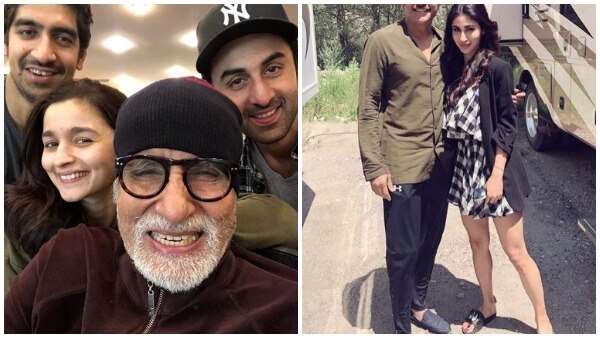 Nagarjuna starts shooting for 'Brahmastra', poses with co-star Mouni Roy (SEE PIC) Nagarjuna starts shooting for 'Brahmastra', poses with co-star Mouni Roy (SEE PIC)