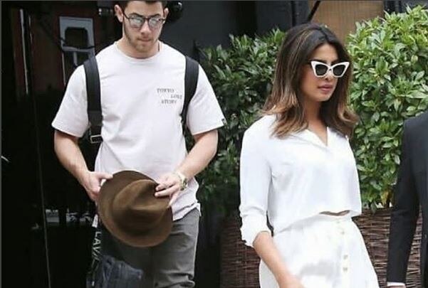 Priyanka Chopra goes on a lunch date with boyfriend Nick Jonas while twinning in white Priyanka Chopra goes on a lunch date with boyfriend Nick Jonas while twinning in white