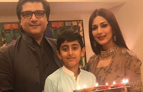 Sonali Bendre's EMOTIONAL POST on how her son REACTED about her cancer Sonali Bendre's EMOTIONAL POST on how her son REACTED about her cancer