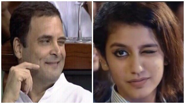 Rahul Gandhi winks in Lok Sabha: Here's how 'Winking girl' Priya Prakash Varrier REACTED Rahul Gandhi winks in Lok Sabha: Here's how 'Winking girl' Priya Prakash Varrier REACTED