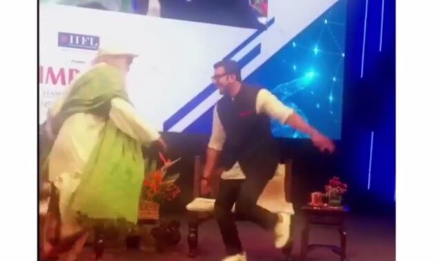 Ranveer Singh’s ‘Happy Dance’ with Sadhguru will warm your hearts Ranveer Singh’s ‘Happy Dance’ with Sadhguru will warm your hearts