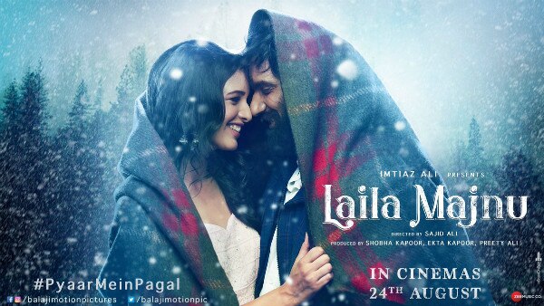 Ekta Kapoor unveils first poster of 'Laila Majnu'! Ekta Kapoor unveils first poster of 'Laila Majnu'!