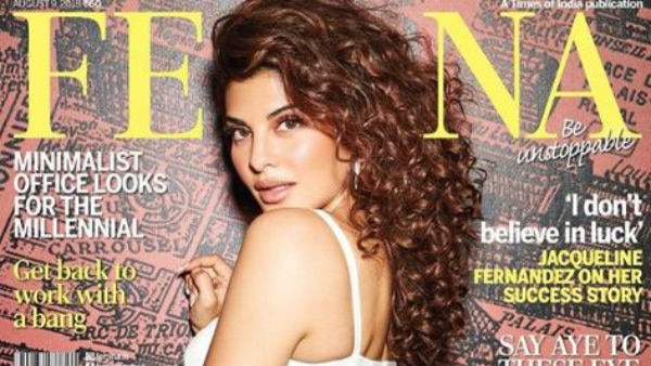 Jacqueline Fernandez stuns in new magazine cover Jacqueline Fernandez stuns in new magazine cover