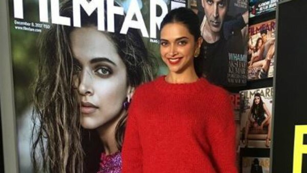 Deepika Padukone resumes work post wedding with Ranveer Singh; snapped as she shoots for Filmfare! PICS & VIDEOS PICS & VIDEOS: Deepika Padukone resumes work post wedding with Ranveer Singh!