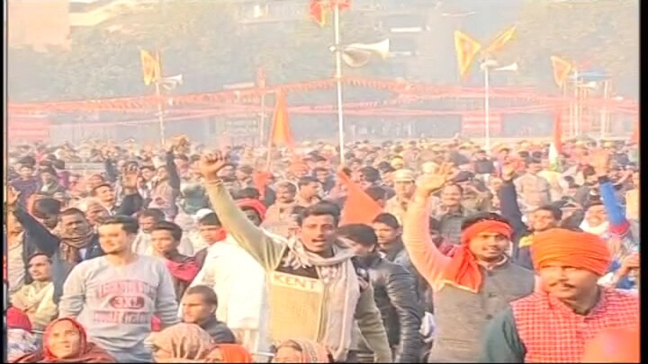 Delhi: VHP to organise massive rally in Ramlila ground seeking Ram temple in Ayodhya Delhi: VHP organises massive rally in Ramlila ground seeking Ram temple in Ayodhya