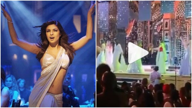 Isha Ambani-Anand Piramal Wedding: Priyanka Chopra shakes her leg on ‘Desi girl’; Dances with groom (WATCH VIDEO) Priyanka Chopra shows her swag as she performs on 'Desi girl' at Isha Ambani's pre-wedding bash! (WATCH VIDEO)