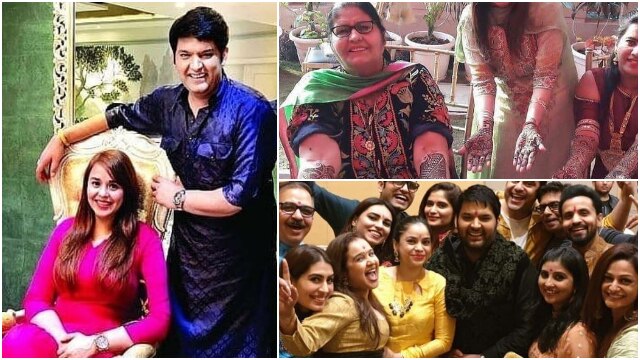 Kapil Sharma-Ginni Chatrath Wedding: First pictures from mehendi ceremony and Mata ki chowki out! Kapil Sharma-Ginni Chatrath Wedding: First pictures from mehendi ceremony and Mata ki chowki out!