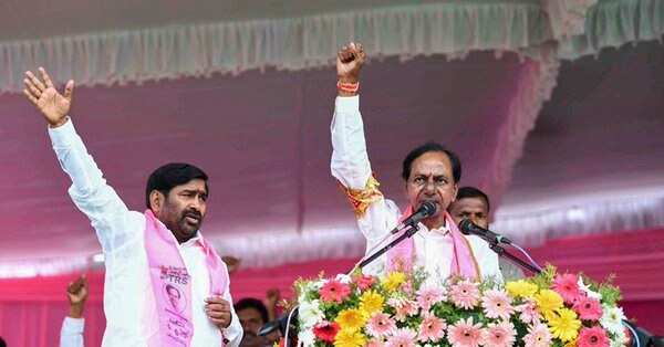Telangana Assembly Election Results 2018: Trends suggest huge win for TRS Telangana Assembly Election Results 2018: Trends suggest huge win for TRS