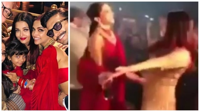 Isha Ambani-Anand Piramal Wedding: Deepika Padukone & Aishwarya Rai dance crazily on 'Ishq Tera Tadpaave' at pre-wedding bash! VIDEO: Deepika & Aishwarya dance crazily on 'Ishq Tera Tadpaave' song at Isha-Anand's pre-wedding bash!