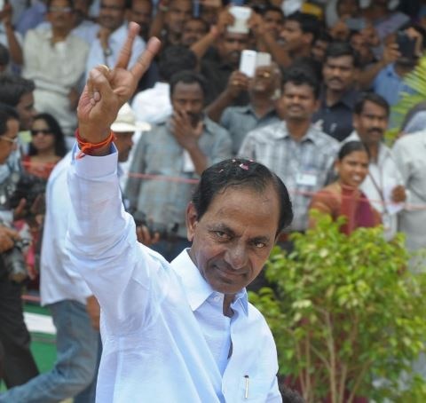 Assembly Election Results 2018: Will play crucial role in national politics, says KCR Assembly Election Results 2018: Will play crucial role in national politics, says KCR