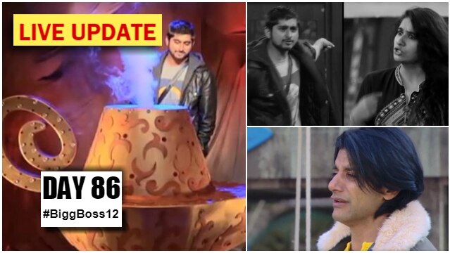 Bigg Boss 12 Day 86 Episode 87 LIVE UPDATES: New nomination task; contestants to fulfill Genie's demands to save themselves from getting nominated! Bigg Boss 12 Day 86 Highlights: New nomination task; contestants to fulfill Genie's demands to save themselves from getting nominated!