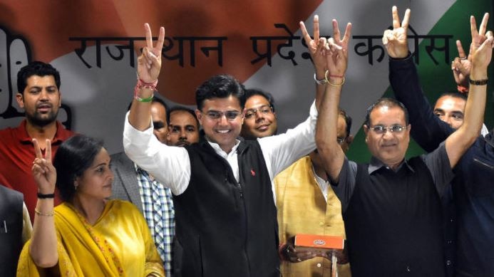 Rajasthan Election Results 2018: Sachin-the Pilot who helped drive Cong to victory in Rajasthan Rajasthan Election Results 2018: Sachin-the Pilot who helped drive Cong to victory in Rajasthan