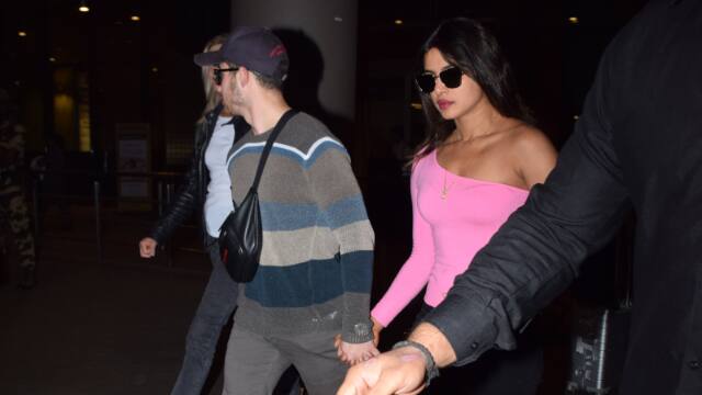 The couple will also attend the wedding of the ‘Quantico’ actress’ BFF Isha Ambani today at Ambani’s residence Antilla. (Source- Manav Manglani)