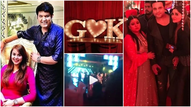 Kapil Sharma-Ginni Chatrath Wedding: THESE pictures & videos from sangeet & jaggo ceremony prove it was a crazy night! Kapil Sharma-Ginni Chatrath Wedding: THESE pictures & videos from sangeet & jaggo ceremony prove it was a crazy night!