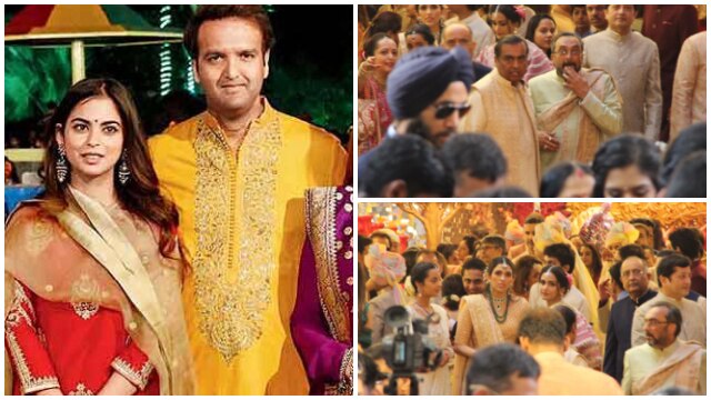 Isha Ambani-Anand Piramla Wedding: FIRST PICS out; Ambani's set to welcome baaraat! Isha Ambani Wedding: FIRST PICS out; Ambani's set to welcome Anand Piramal & his baaraat!