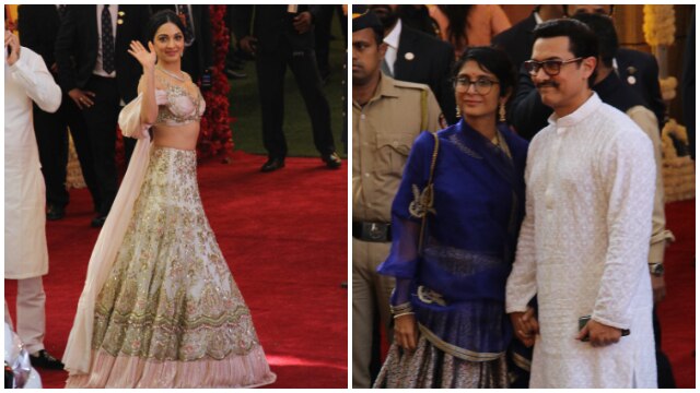 Isha Ambani-Anand Piramal Wedding: Aamir Khan-Kiran Rao, Kiara Advani arrive for the couple's marriage! PICS: Aamir-Kiran, Kiara Advani arrive for Isha Ambani-Anand Piramal Wedding!