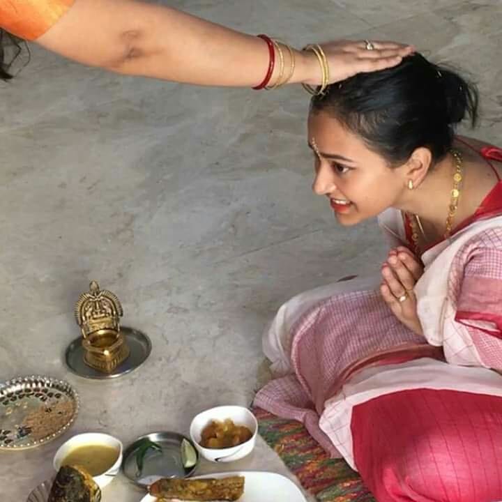 Shweta Basu Prasad Wedding: More PICS from actress' bengali pre-wedding bridal shower ritual 'Aiburobhat'!