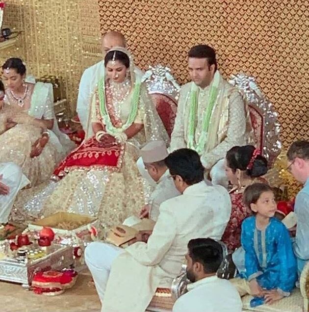 ISHA AMBANI ANAND PIRAMAL WEDDING: Here is the FIRST PICTURE of Mr. and Mrs. Piramal