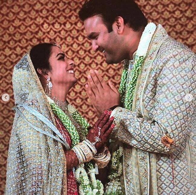 ISHA AMBANI ANAND PIRAMAL WEDDING: Here is the FIRST PICTURE of Mr. and Mrs. Piramal