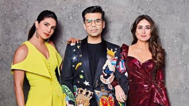 Koffee with Karan 6: Priyanka Chopra Jonas & Kareena Kapoor Khan to grace the finale of Karan Johar's show! Priyanka Chopra & Kareena Kapoor to grace the finale of 'Koffee with Karan 6'!