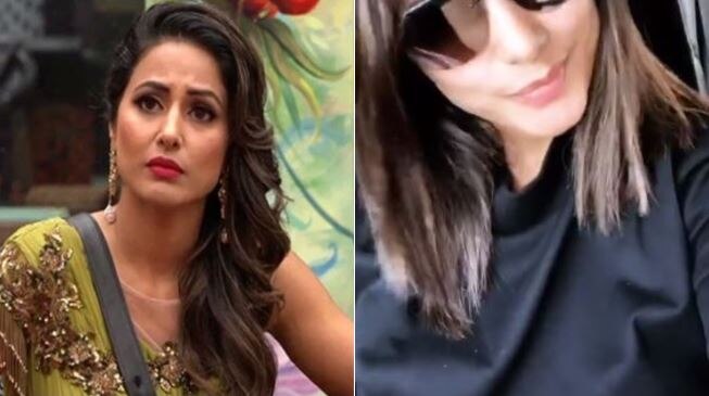 Bigg Boss 11's Hina Khan cuts her long hair short  TV DIVA Hina Khan cuts her long hair short; Check out her new look here!