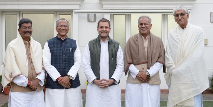 Rahul Gandhi hints end to Chhattisgarh CM deadlock; official announcement tomorrow Rahul Gandhi hints end to Chhattisgarh CM deadlock; official announcement tomorrow