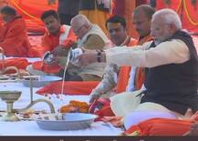 PICTURES: Prime Minister Narendra Modi Performs “Gangam Pooja” At Sangam