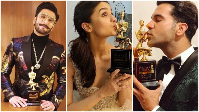 Star Screen Awards 2018 winners list: Ranveer Singh, Alia Bhatt, Radhika Madan, Katrina Kaif, Rajkummar Rao walk away with trophies Star Screen Awards 2018 winners list: Ranveer Singh, Alia Bhatt, Rajkummar Rao take home trophies