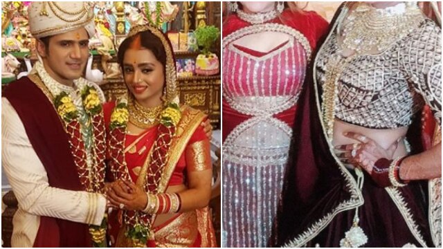 ‘Yeh Rishta Kya Kehlata Hai’ actress Parul Chauhan wedding reception pictures PICS!  ‘Yeh Rishta Kya Kehlata Hai’ actress Parul Chauhan looks ELEGANT at her wedding reception