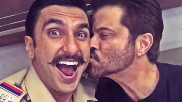 'Simmba' star Ranveer Singh pays surprise visit to Anil Kapoor Ranveer Singh pays surprise visit to Anil Kapoor