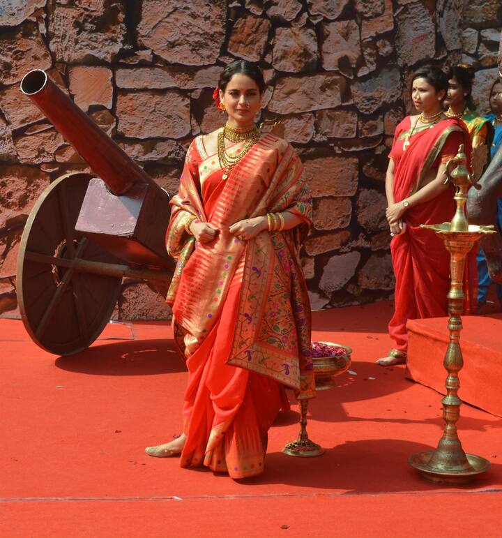 The national-award-winning actress is playing the titular role of 'Rani Laxmibai' in the film. (Photo: Manav Manglani)
