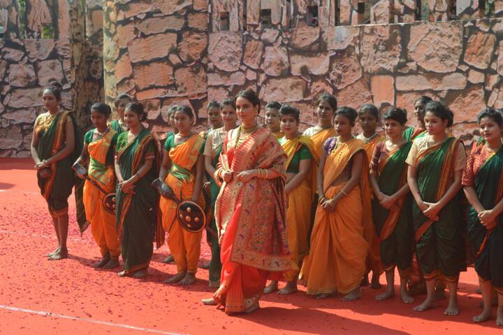 Kangana Ranaut at 'Manikarnika' trailer launch event. (Photo: Manav Manglani)