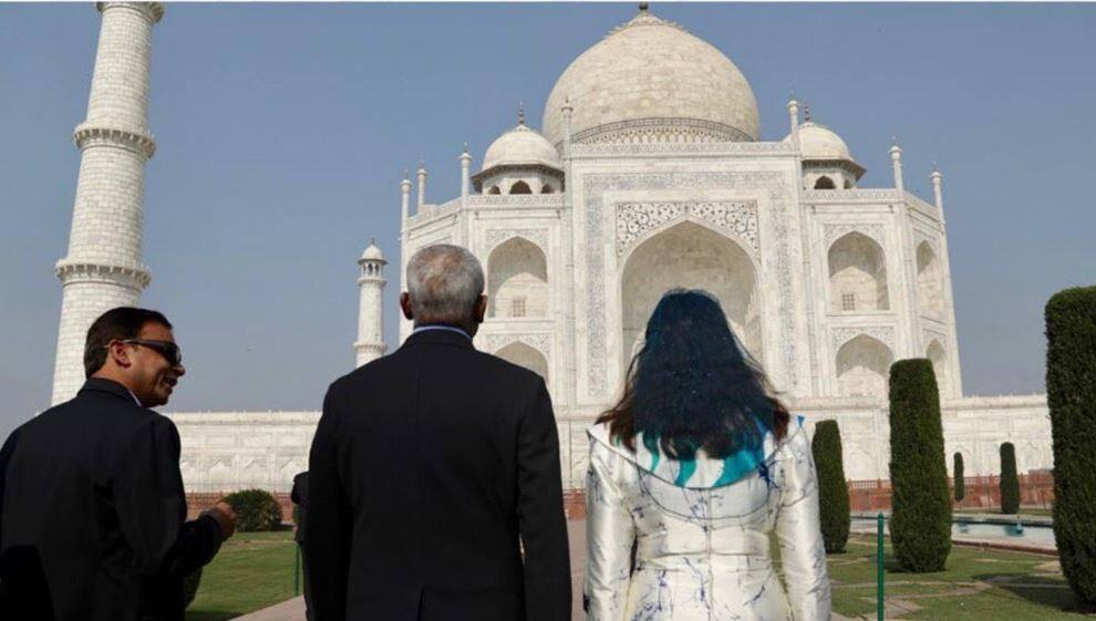PICTURES: Maldives President Solih visits Taj Mahal, concludes first foreign visit PICTURES: Maldives President Solih visits Taj Mahal, concludes first foreign visit