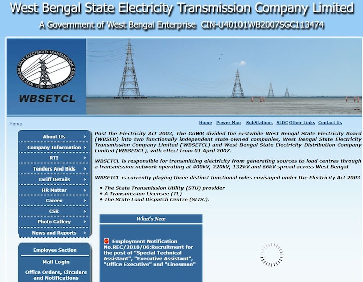 WBSETCL Recruitment 2018: Apply for over 300 Executive, Special Technical Assist, other jobs; All you need to know WBSETCL Recruitment 2018-19: Apply for over 300 Executive, Special Technical Assist, other jobs; All you need to know