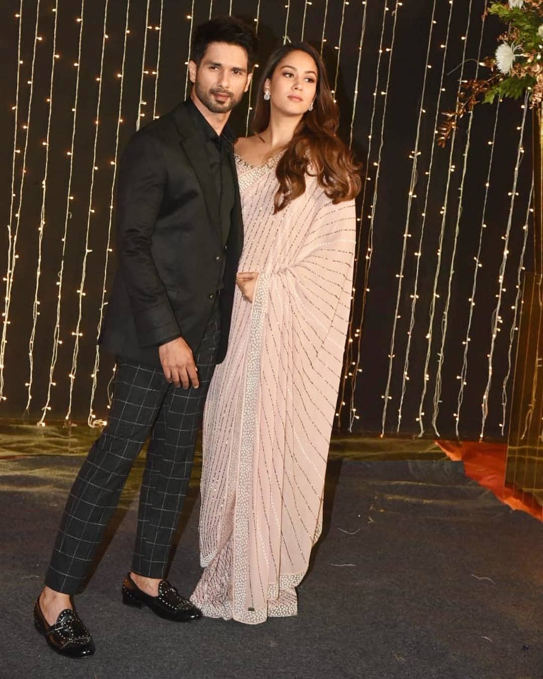 Priyanka-Nick Mumbai reception: Was Peecee's ex-boyfriend Shahid Kapoor drunk as he walked taking wife Mira Rajput's support exiting the party?